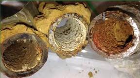 Corroded Iron Pipe Samples from Flint, MI